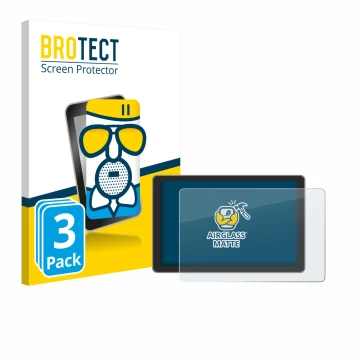 Parte frontale di una confezione del prodotto con il logo del marchio BROTECT. Accanto è raffigurato il dispositivo Victron En