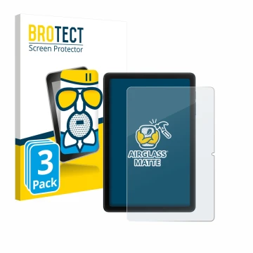 Parte frontale di una confezione del prodotto con il logo del marchio BROTECT. Accanto è raffigurato il dispositivo Blackview 