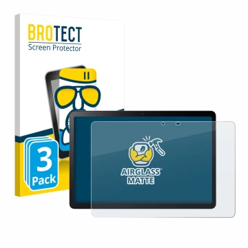 Parte frontale di una confezione del prodotto con il logo del marchio BROTECT. Accanto è raffigurato il dispositivo Acer Iconi