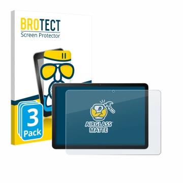 Parte frontale di una confezione del prodotto con il logo del marchio BROTECT. Accanto è raffigurato il dispositivo Wacom Movi