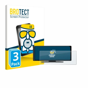 Parte frontale di una confezione del prodotto con il logo del marchio BROTECT. Accanto è raffigurato il dispositivo Carpuride 