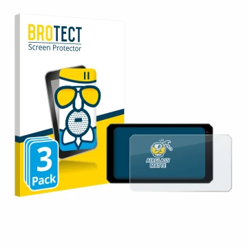 Parte frontale di una confezione del prodotto con il logo del marchio BROTECT. Accanto è raffigurato il dispositivo Chigee AIO