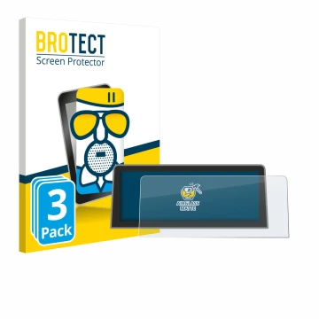 Parte frontale di una confezione del prodotto con il logo del marchio BROTECT. Accanto è raffigurato il dispositivo Roadtop BM