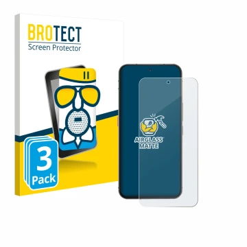 Parte frontale di una confezione del prodotto con il logo del marchio BROTECT. Accanto è raffigurato il dispositivo Oukitel WP
