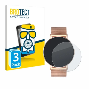 Parte frontale di una confezione del prodotto con il logo del marchio BROTECT. Accanto è raffigurato il dispositivo Levowatch 
