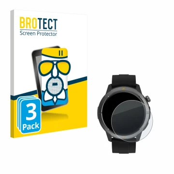 Parte frontale di una confezione del prodotto con il logo del marchio BROTECT. Accanto è raffigurato il dispositivo AGM Legion