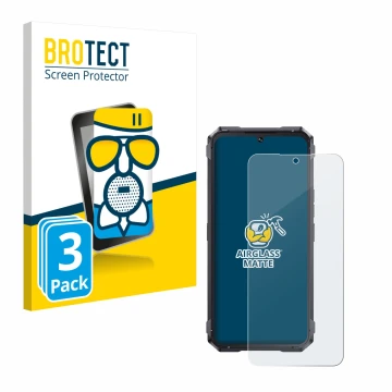 Parte frontale di una confezione del prodotto con il logo del marchio BROTECT. Accanto è raffigurato il dispositivo Cubot King