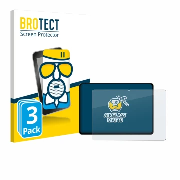 Parte frontale di una confezione del prodotto con il logo del marchio BROTECT. Accanto è raffigurato il dispositivo Honor Magi