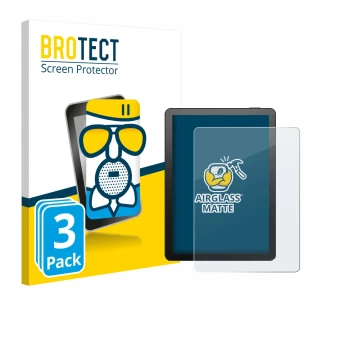 Parte frontale di una confezione del prodotto con il logo del marchio BROTECT. Accanto è raffigurato il dispositivo Bigme B6 C