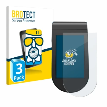 Parte frontale di una confezione del prodotto con il logo del marchio BROTECT. Accanto è raffigurato il dispositivo SoFlow SO4