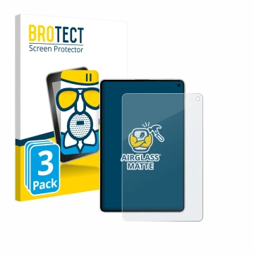 Parte frontale di una confezione del prodotto con il logo del marchio BROTECT. Accanto è raffigurato il dispositivo Huawei Mat