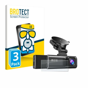 Parte frontale di una confezione del prodotto con il logo del marchio BROTECT. Accanto è raffigurato il dispositivo Redtiger F