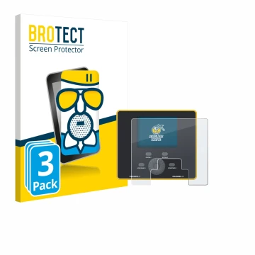 Parte frontale di una confezione del prodotto con il logo del marchio BROTECT. Accanto è raffigurato il dispositivo Junsi iCha