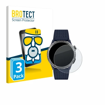 Parte frontale di una confezione del prodotto con il logo del marchio BROTECT. Accanto è raffigurato il dispositivo Reflex Act