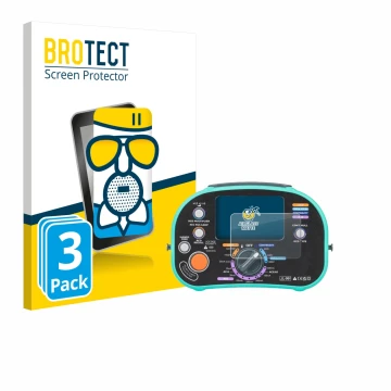 Parte frontale di una confezione del prodotto con il logo del marchio BROTECT. Accanto è raffigurato il dispositivo Kewtech KT