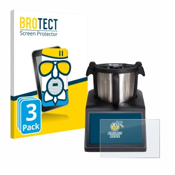 Parte frontale di una confezione del prodotto con il logo del marchio BROTECT. Accanto è raffigurato il dispositivo Ufesa Tota