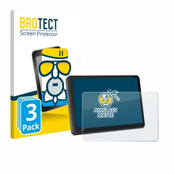 Parte frontale di una confezione del prodotto con il logo del marchio BROTECT. Accanto è raffigurato il dispositivo Carpuride 