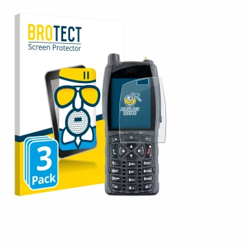 Parte frontale di una confezione del prodotto con il logo del marchio BROTECT. Accanto è raffigurato il dispositivo Sepura SC2