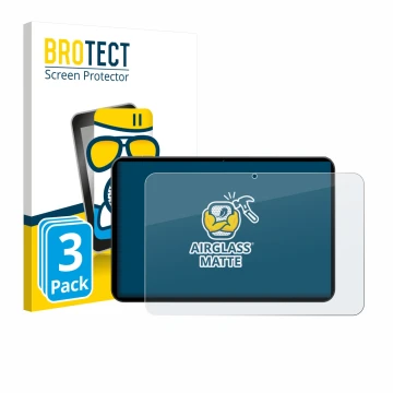 Parte frontale di una confezione del prodotto con il logo del marchio BROTECT. Accanto è raffigurato il dispositivo Tabwee T60