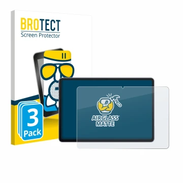 Parte frontale di una confezione del prodotto con il logo del marchio BROTECT. Accanto è raffigurato il dispositivo Huawei Mat