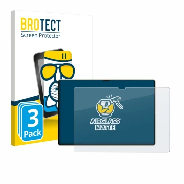 Parte frontale di una confezione del prodotto con il logo del marchio BROTECT. Accanto è raffigurato il dispositivo Huawei Mat