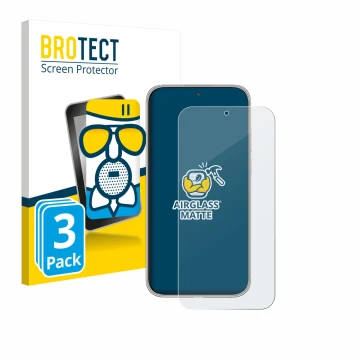 Parte frontale di una confezione del prodotto con il logo del marchio BROTECT. Accanto è raffigurato il dispositivo Huawei Mat