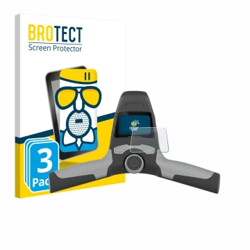 Parte frontale di una confezione del prodotto con il logo del marchio BROTECT. Accanto è raffigurato il dispositivo PowaKaddy 