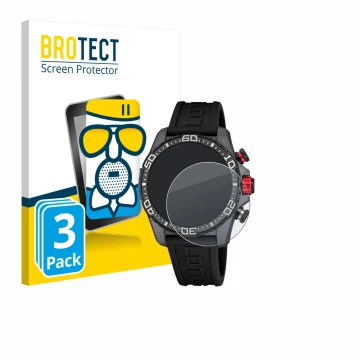 Parte frontale di una confezione del prodotto con il logo del marchio BROTECT. Accanto è raffigurato il dispositivo Lotus Conn