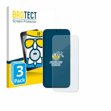 Parte frontale di una confezione del prodotto con il logo del marchio BROTECT. Accanto è raffigurato il dispositivo Vivo S50 c