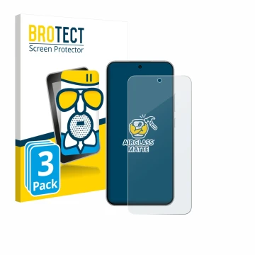 Parte frontale di una confezione del prodotto con il logo del marchio BROTECT. Accanto è raffigurato il dispositivo Oppo A6 Pr