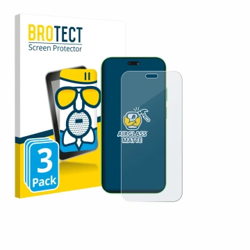 Parte frontale di una confezione del prodotto con il logo del marchio BROTECT. Accanto è raffigurato il dispositivo Huawei Nov