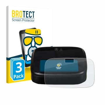 Parte frontale di una confezione del prodotto con il logo del marchio BROTECT. Accanto è raffigurato il dispositivo Philips Ai