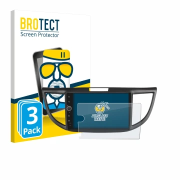 Parte frontale di una confezione del prodotto con il logo del marchio BROTECT. Accanto è raffigurato il dispositivo Joying Car