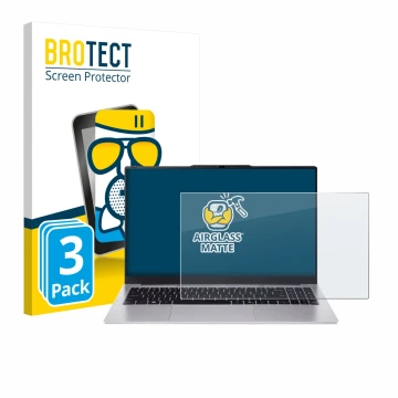 Parte frontale di una confezione del prodotto con il logo del marchio BROTECT. Accanto è raffigurato il dispositivo Acer Aspir