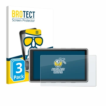 Parte frontale di una confezione del prodotto con il logo del marchio BROTECT. Accanto è raffigurato il dispositivo DJI Ronin 