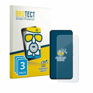 Parte frontale di una confezione del prodotto con il logo del marchio BROTECT. Accanto è raffigurato il dispositivo Oppo K15 P