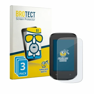 Parte frontale di una confezione del prodotto con il logo del marchio BROTECT. Accanto è raffigurato il dispositivo iGPSPORT B