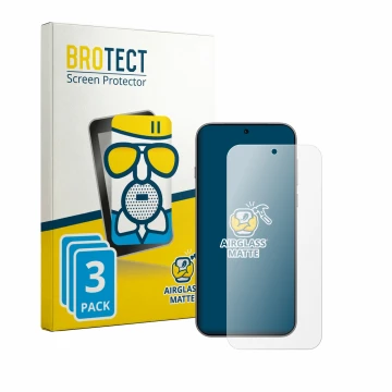 Parte frontale di una confezione del prodotto con il logo del marchio BROTECT. Accanto è raffigurato il dispositivo Oppo Find 