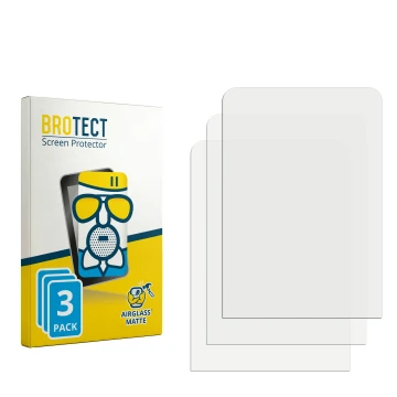 Parte frontale di una confezione del prodotto con il logo del marchio BROTECT. Accanto si trova la protezione per lo schermo c