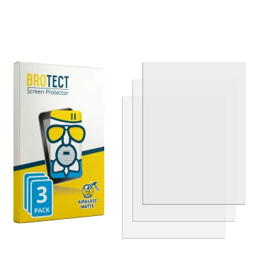 Parte frontale di una confezione del prodotto con il logo del marchio BROTECT. Accanto si trova la protezione per lo schermo c