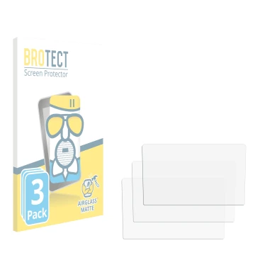 Parte frontale di una confezione del prodotto con il logo del marchio BROTECT. Accanto si trova la protezione per lo schermo c