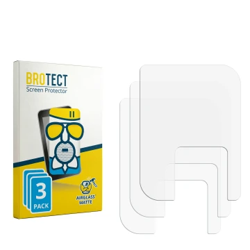 Parte frontale di una confezione del prodotto con il logo del marchio BROTECT. Accanto si trova la protezione per lo schermo c