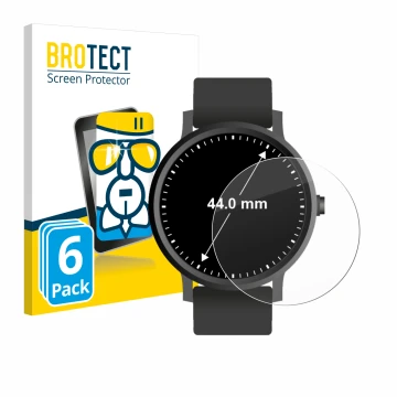 Parte frontale di una confezione del prodotto con il logo del marchio BROTECT. Accanto è raffigurato il dispositivo Orologi (C