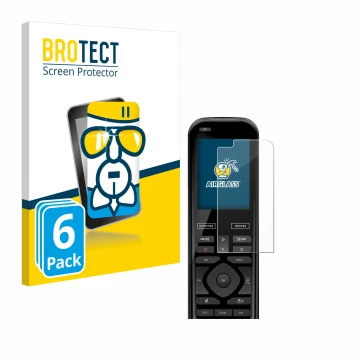 Parte frontale di una confezione del prodotto con il logo del marchio BROTECT. Accanto è raffigurato il dispositivo Logitech H