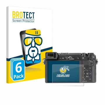 Parte frontale di una confezione del prodotto con il logo del marchio BROTECT. Accanto è raffigurato il dispositivo Panasonic 