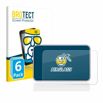 Parte frontale di una confezione del prodotto con il logo del marchio BROTECT. Accanto è raffigurato il dispositivo Tandem dia