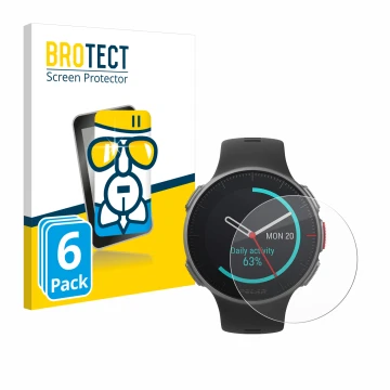 Parte frontale di una confezione del prodotto con il logo del marchio BROTECT. Accanto è raffigurato il dispositivo Polar Vant