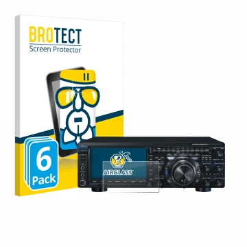 Parte frontale di una confezione del prodotto con il logo del marchio BROTECT. Accanto è raffigurato il dispositivo Yaesu FT-D