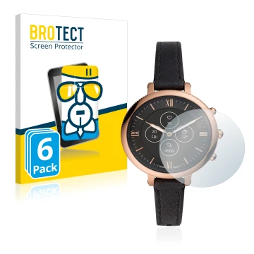Parte frontale di una confezione del prodotto con il logo del marchio BROTECT. Accanto è raffigurato il dispositivo Fossil Mon
