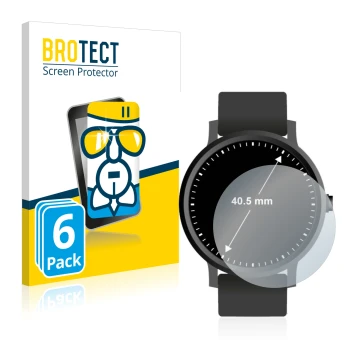 Parte frontale di una confezione del prodotto con il logo del marchio BROTECT. Accanto è raffigurato il dispositivo Orologi (C